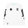 ICECREAM / アイスクリーム コットン  ロングスリーブ Tシャツ メンズ 長袖 402icejp243t012