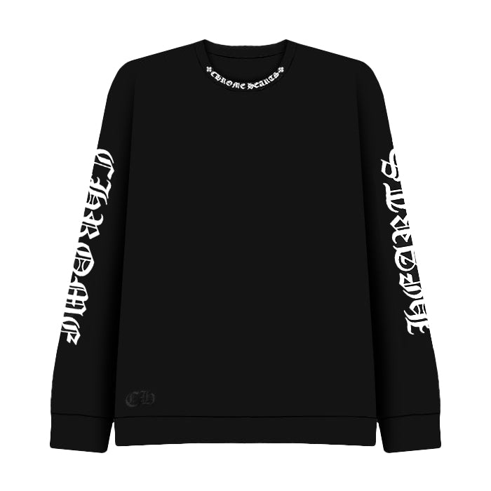 Chrome Hearts ブラック トレーナー CHROME HEARTS ブラック