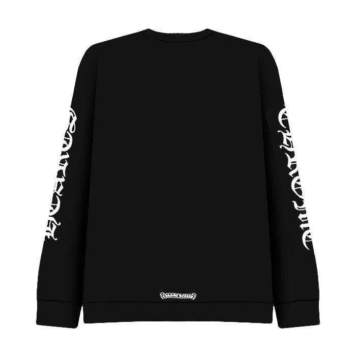CHROME HEARTS / クロムハーツ ネック ロゴ クルー ネック トレーナー 