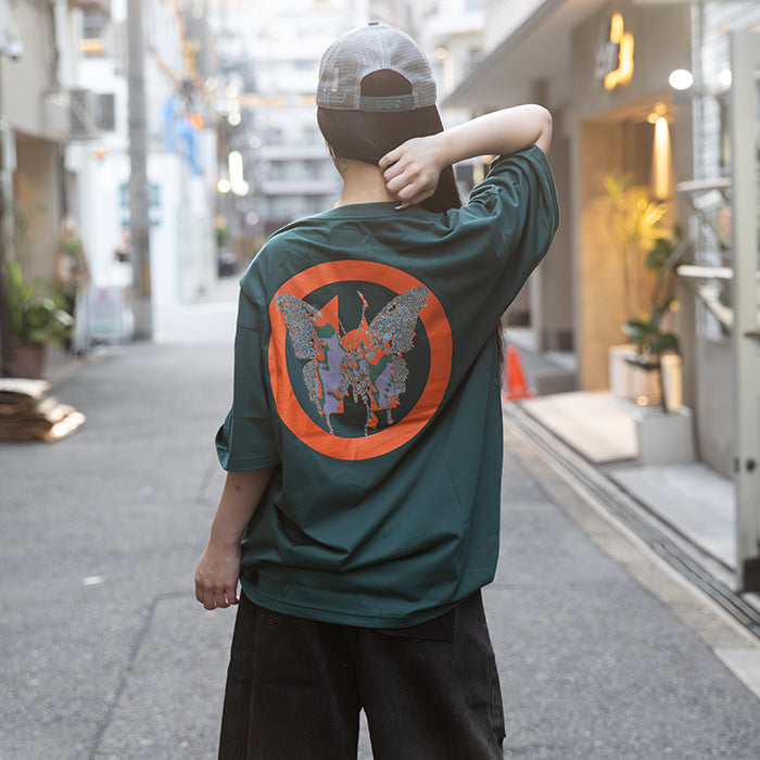 NEEDLES x HIDDEN / ニードルズ × ヒドゥン S/S クルーネック Tシャツ