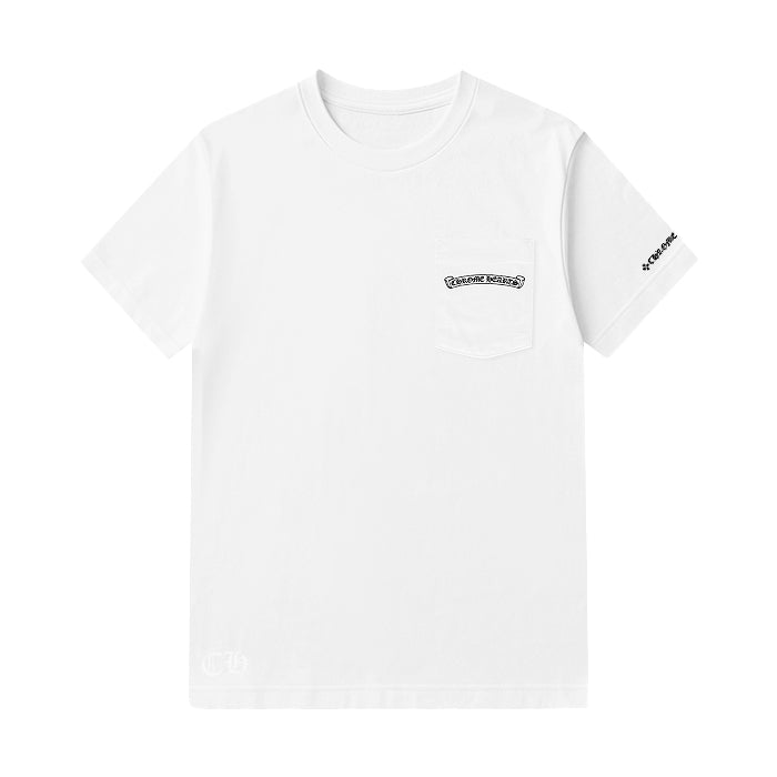 CHROME HEARTS / クロムハーツ スクロール ラベル Tシャツ 402scrolltee