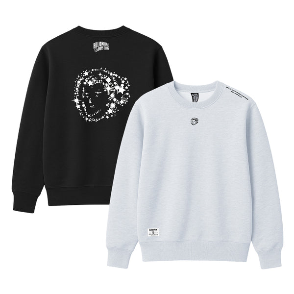 BILLIONAIRE BOYS CLUB / ビリオネア ボーイズ クラブ エンブロイダード ロゴ ガセット コットン スウェット シャツ 501bbcjp251c004