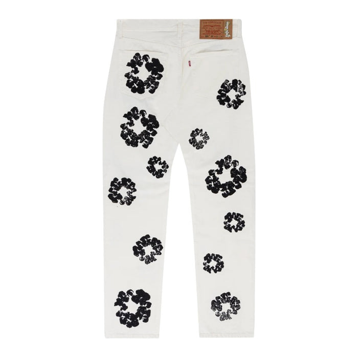 DENIM TEARS × LEVI'S / デニムティアーズ × リーバイス コットン リース ジーンズ 501dt501whdnm