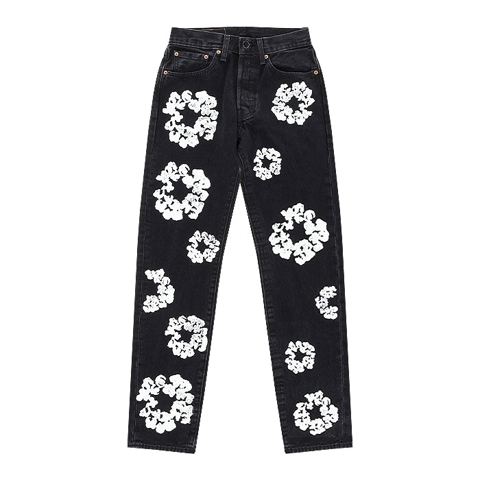 DENIM TEARS × LEVI'S / デニムティアーズ × リーバイス コットン リース ジーンズ 501dt501whdnm