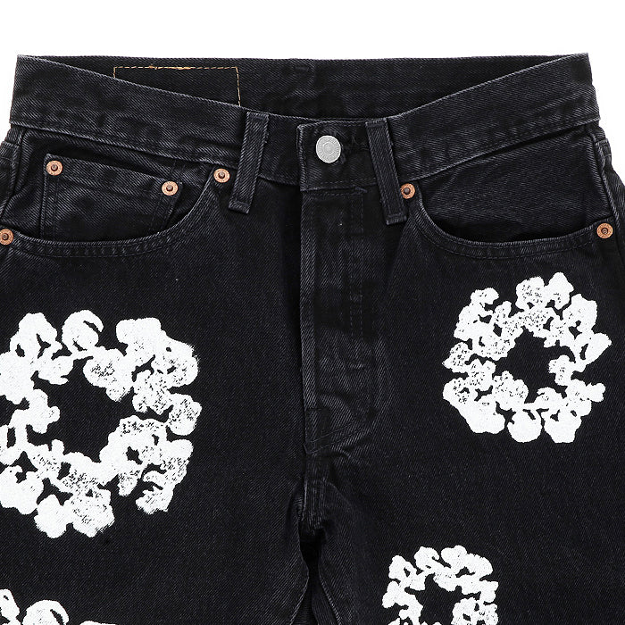 DENIM TEARS × LEVI'S / デニムティアーズ × リーバイス コットン リース ジーンズ 501dt501whdnm