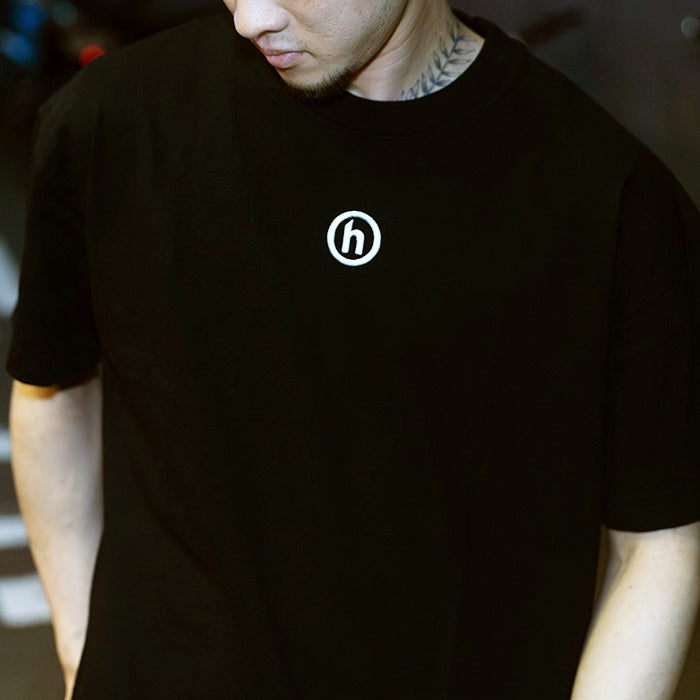 HIDDEN NY / ヒドゥンニューヨーク エンブロイダード ロゴ Tシャツ 501embroideredl