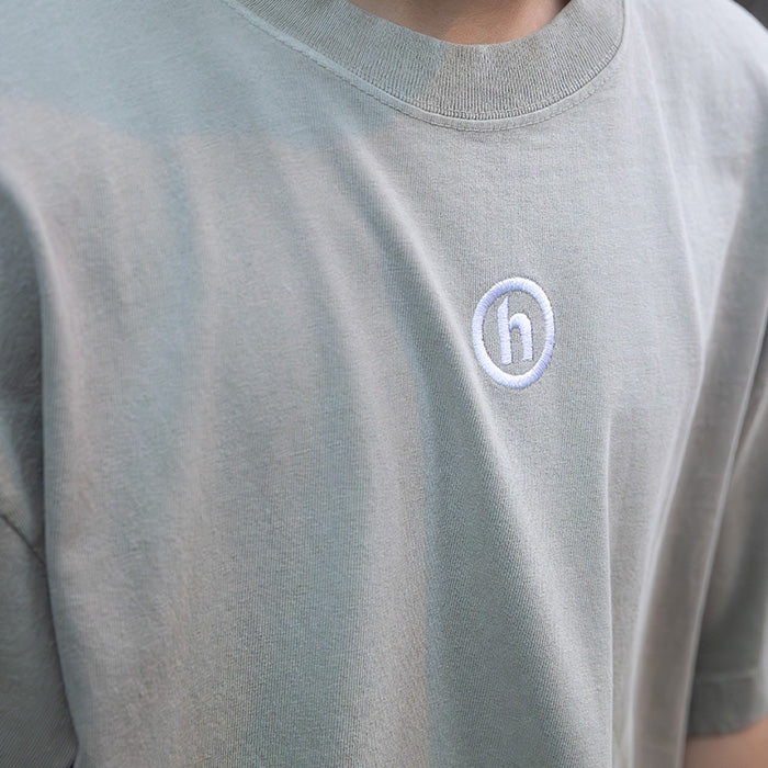 Hidden NY / ヒドゥンニューヨーク エンブロイダード ロゴ ウォッシュド Tシャツ 501embroideredw