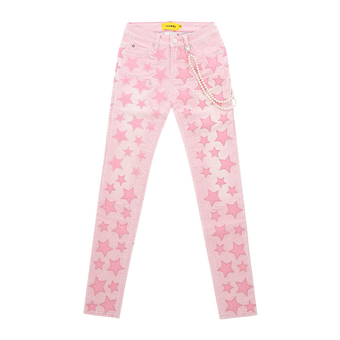 GUAPI / グアピ フレンチ ローズ スター レギュラー デニム 501frenchrossta