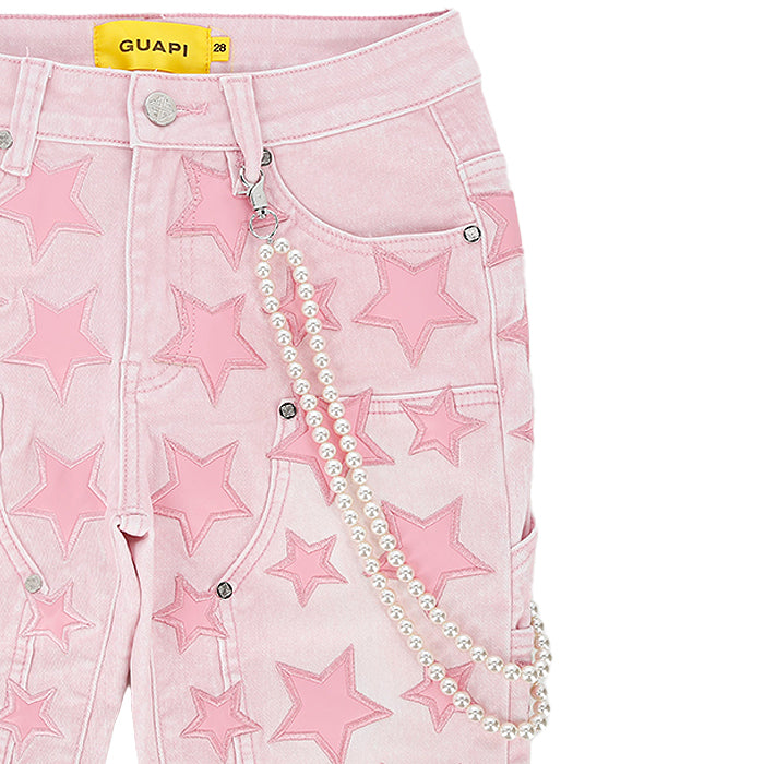 GUAPI / グアピ フレンチ ローズ スター レギュラー デニム 501frenchrossta