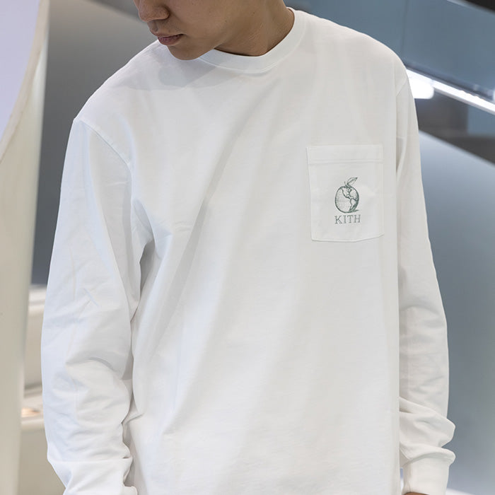 KITH / キス 7 キン ユニバーサル アップル ロング スリーブ Tシャツ 501khm033918