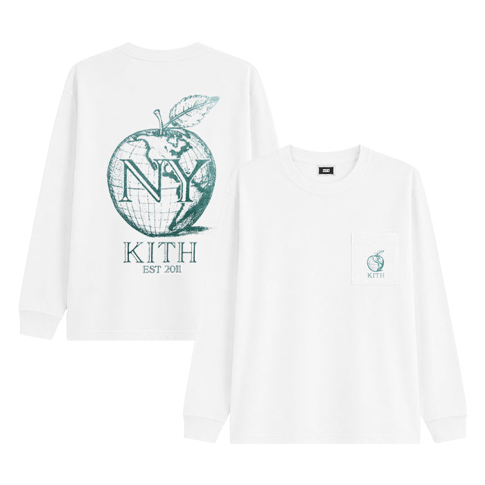 KITH / キス 7 キン ユニバーサル アップル ロング スリーブ Tシャツ 501khm033918
