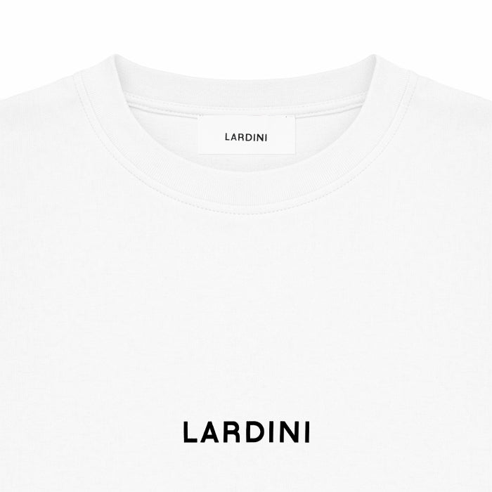 LARDINI / ラルディーニ コンパクト コットン ロゴ Tシャツ 501ltmc70es6405