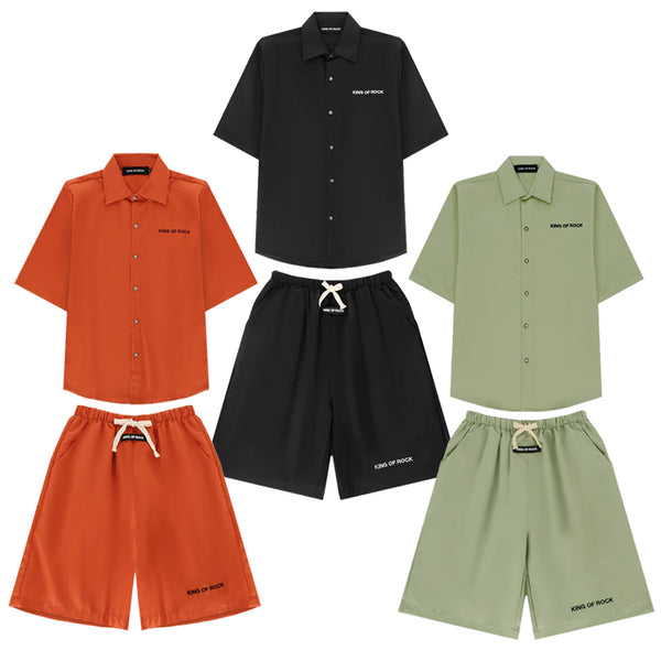 KING OF ROCK / キングオブロック ショート スリーブ セットアップ 501shortsleeves