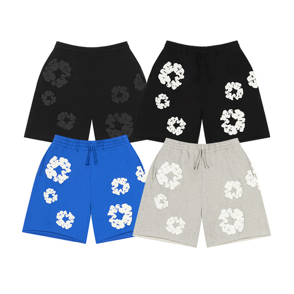 DENIM TEARS / デニムティアーズ モノ コットン リース スウェット ショーツ SS25BRS6492095 501ss25brs649