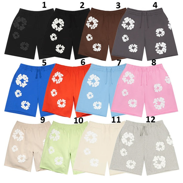 DENIM TEARS / デニムティアーズ モノ コットン リース スウェット ショーツ SS25BRS6492095 501ss25brs649