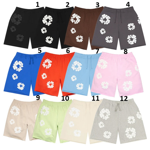 DENIM TEARS / デニムティアーズ モノ コットン リース スウェット ショーツ SS25BRS6492095 501ss25brs649