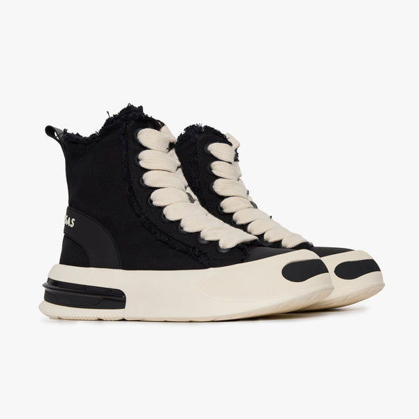 VALABASAS / ヴァラバサス パーパス ブラック ハイトップス スニーカー 501vlbssh002