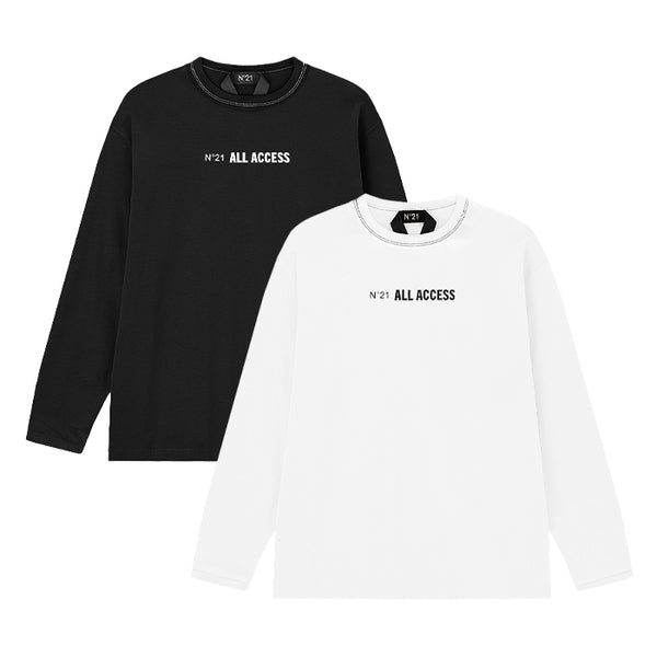 N°21 / ヌメロヴェントゥーノ ロング スリーブ Tシャツ 50225auf0416328