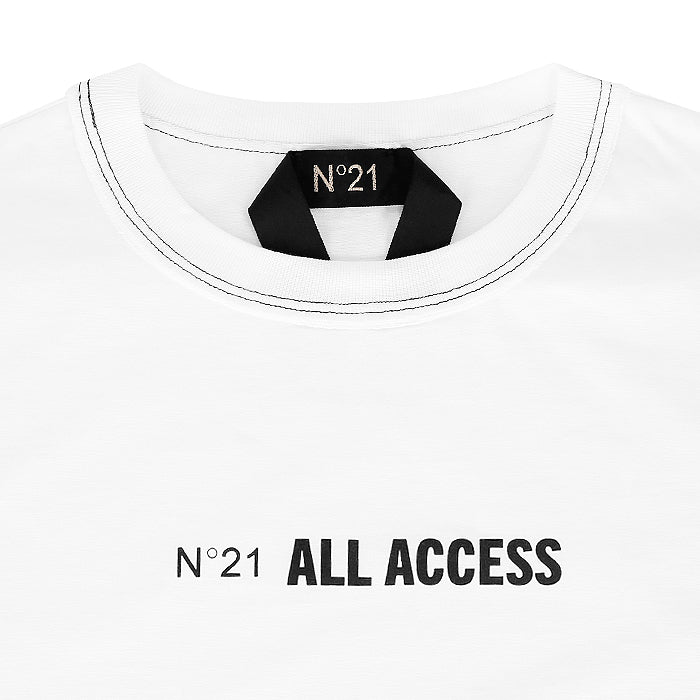 N°21 / ヌメロヴェントゥーノ ロング スリーブ Tシャツ 50225auf0416328