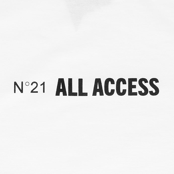 N°21 / ヌメロヴェントゥーノ ロング スリーブ Tシャツ 50225auf0416328