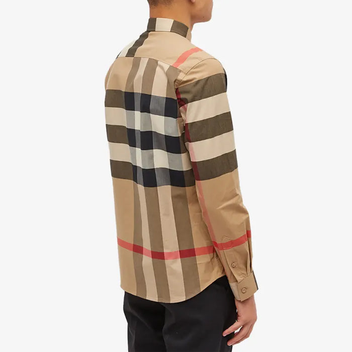 BURBERRY / バーバリー サマートン オーバー サイズ チェック シャツ