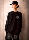 BILLIONAIRE BOYS CLUB / ビリオネア ボーイズ クラブ  BB オブリヴィオン ペイント スプラッター LS Tシャツ 5028517307