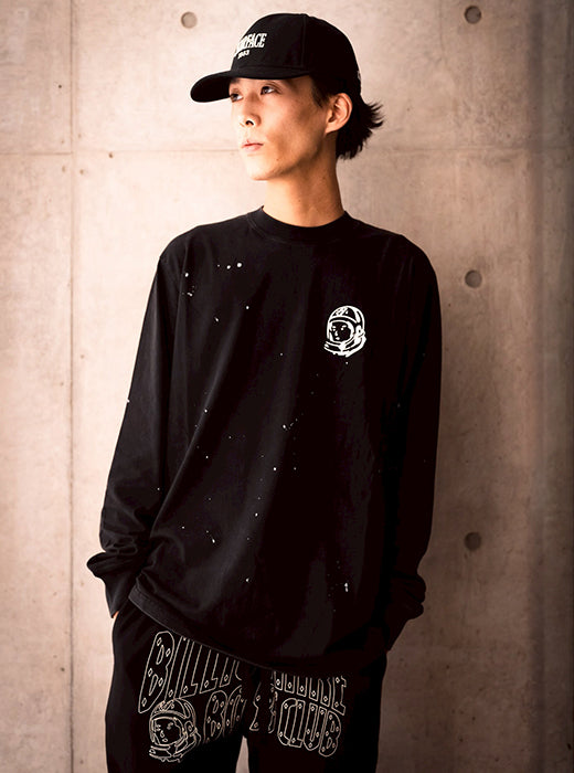 BILLIONAIRE BOYS CLUB / ビリオネア ボーイズ クラブ  BB オブリヴィオン ペイント スプラッター LS Tシャツ 5028517307