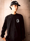BILLIONAIRE BOYS CLUB / ビリオネア ボーイズ クラブ  BB オブリヴィオン ペイント スプラッター LS Tシャツ 5028517307