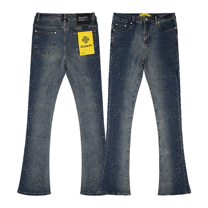 GUAPI / グアピ アシッド ブルー スターリー スカイ デニム 502acidbluestar