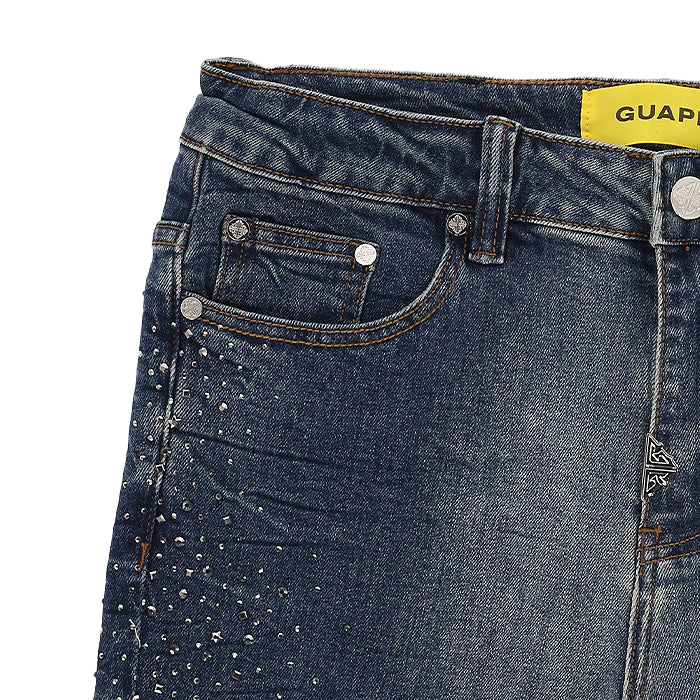 GUAPI / グアピ アシッド ブルー スターリー スカイ デニム 502acidbluestar