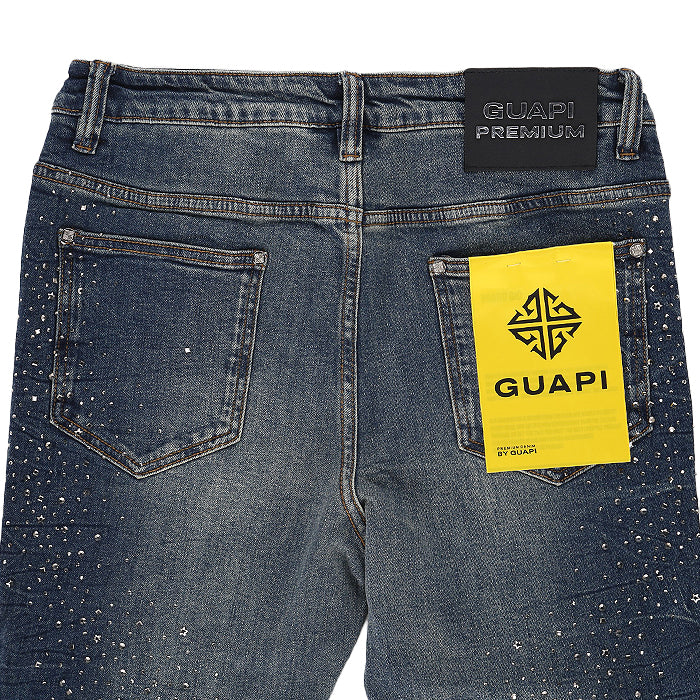 GUAPI / グアピ アシッド ブルー スターリー スカイ デニム 502acidbluestar