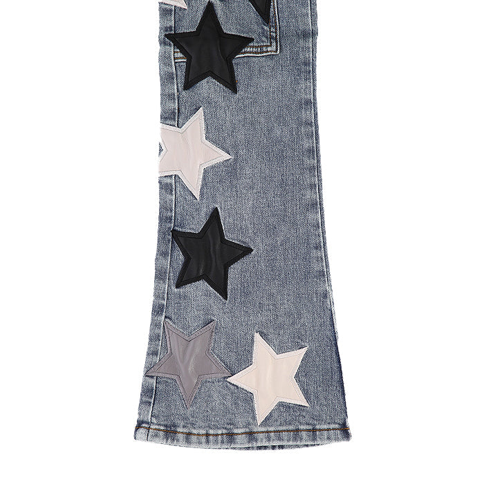 GUAPI / グアピ アクア ブルー ヴィンテージ スター デニム 502aquabluevint