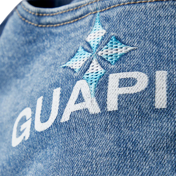 GUAPI / グアピ アクアブルー スターフレア デニム 502aqubluestafl