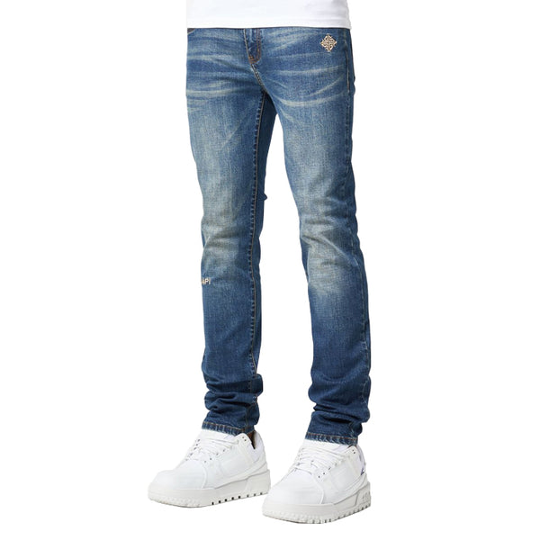 GUAPI / グアピ ロイヤル ブルー ベーシック レギュラー デニム 502blbasiregula