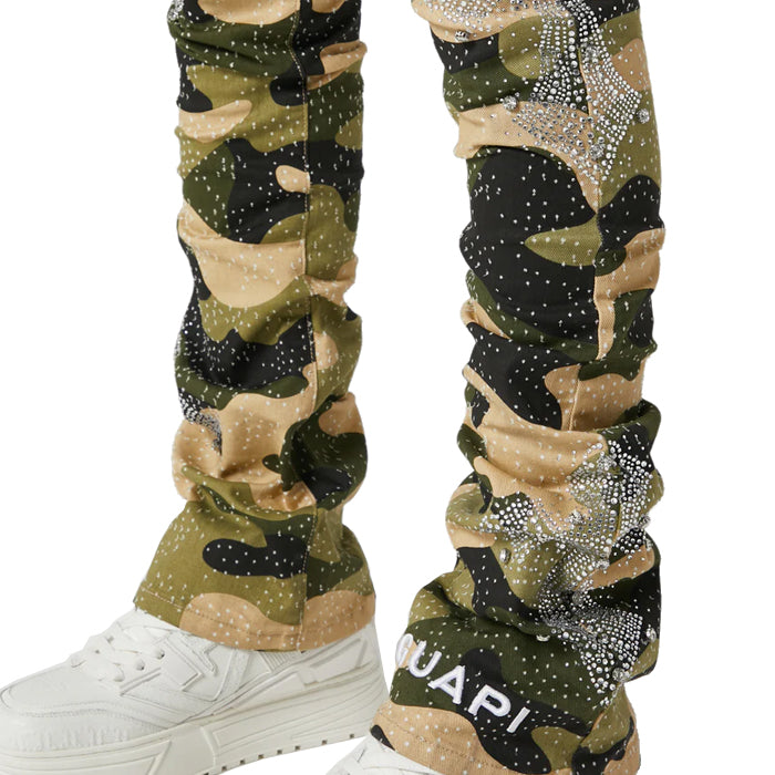 GUAPI / グアピ カモ クロス デニム 502camocross