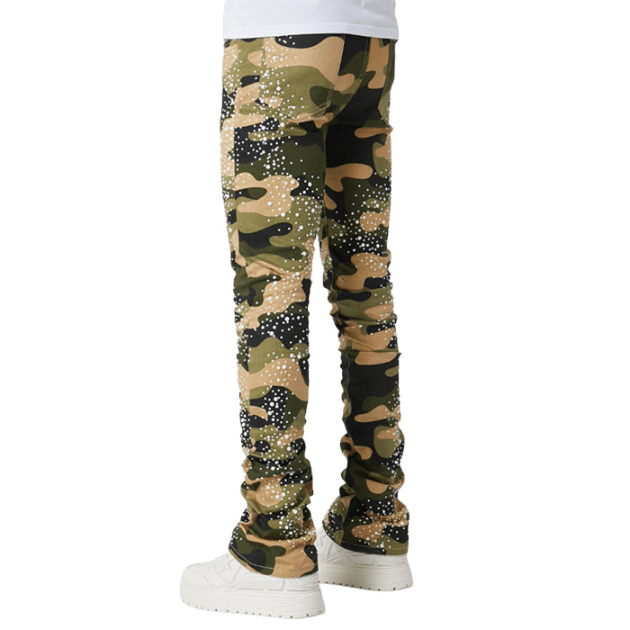 GUAPI / グアピ カモ パール エンブリッシュド デニム 502camopearlsem