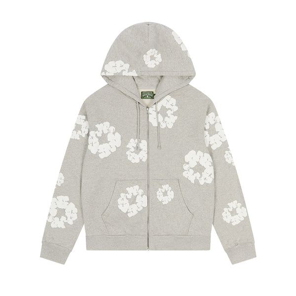 DENIM TEARS / デニムティアーズ コットン リース ジップ フーディー 502cottonzippk