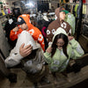 DENIM TEARS / デニムティアーズ コットン リース ジップ フーディー 502cottonzippk