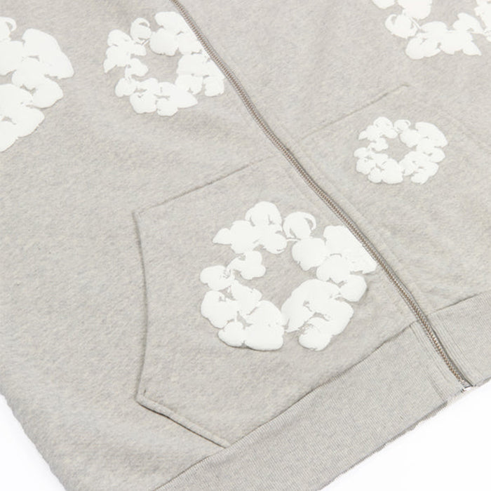 DENIM TEARS / デニムティアーズ コットン リース ジップ フーディー 502cottonzippk