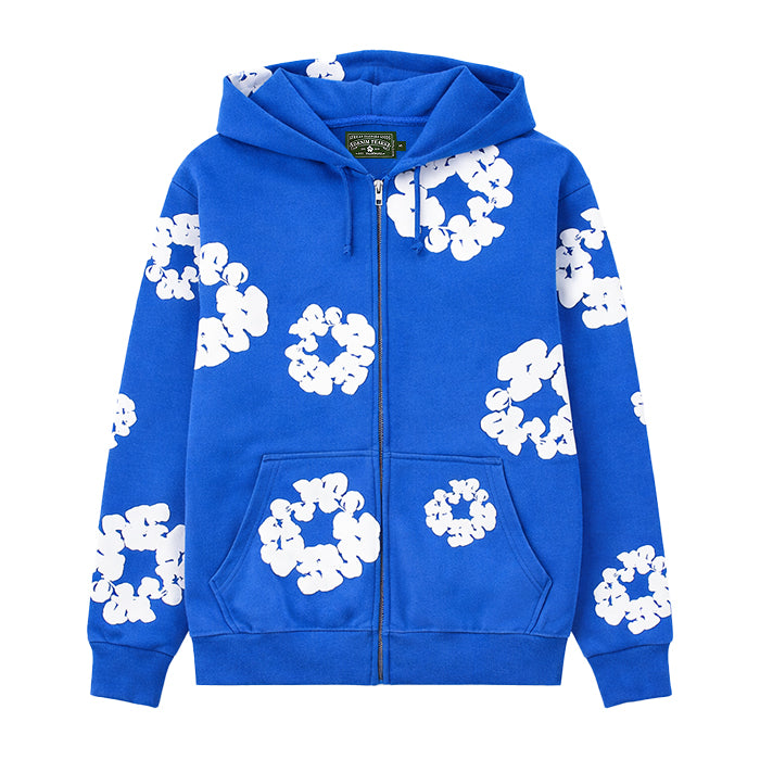 DENIM TEARS / デニムティアーズ コットン リース ジップ フーディー 502cottonzippk