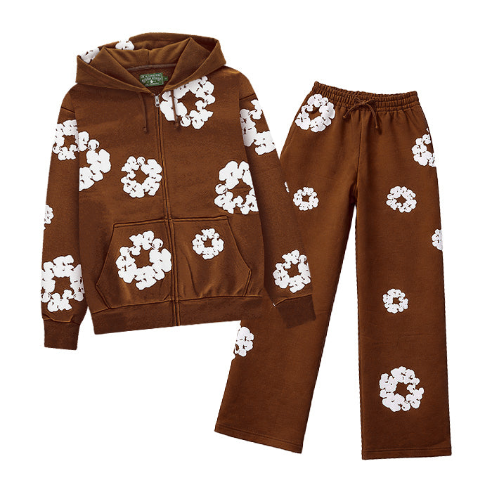 DENIM TEARS / デニムティアーズ コットン リース ジップ フーディー 502cottonzippk