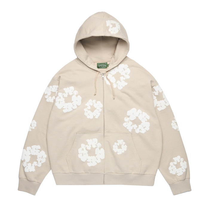 DENIM TEARS / デニムティアーズ コットン リース ジップ フーディー 502cottonzippk