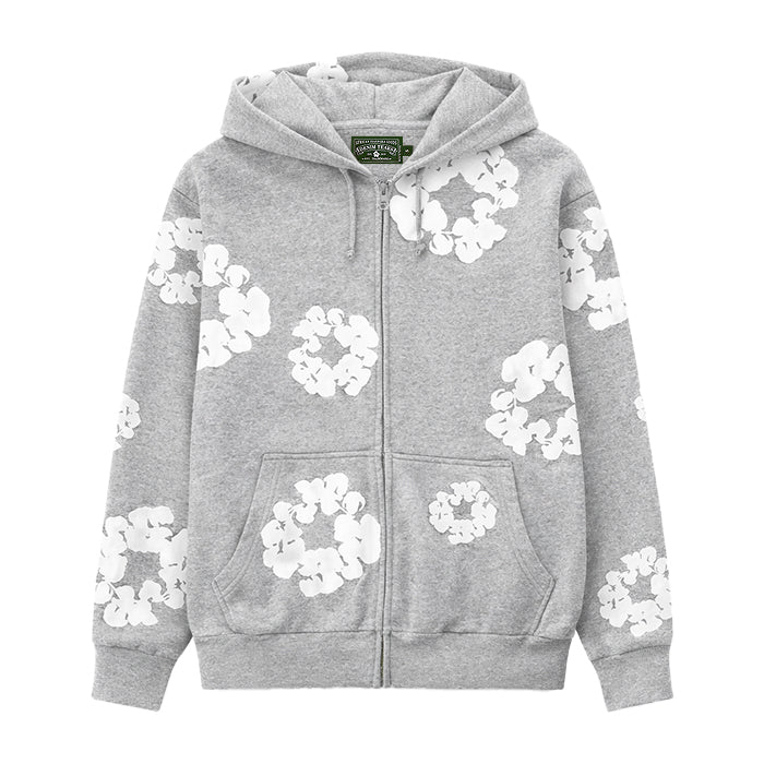 DENIM TEARS / デニムティアーズ コットン リース ジップ フーディー 502cottonzippk