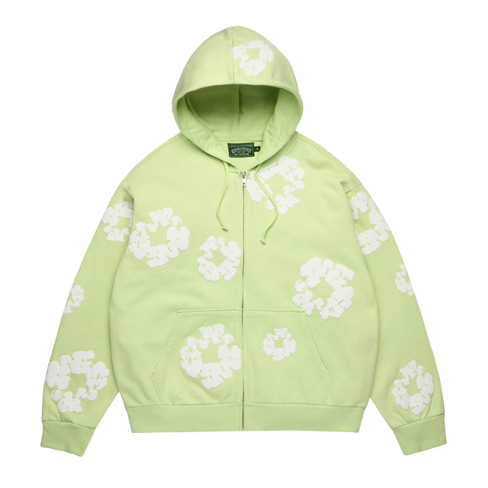 DENIM TEARS / デニムティアーズ コットン リース ジップ フーディー 502cottonzippk