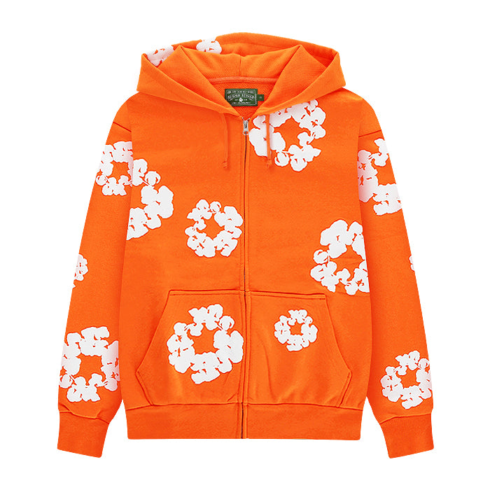 DENIM TEARS / デニムティアーズ コットン リース ジップ フーディー 502cottonzippk