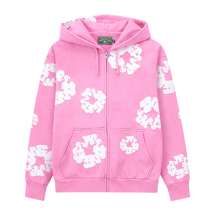 DENIM TEARS / デニムティアーズ コットン リース ジップ フーディー 502cottonzippk