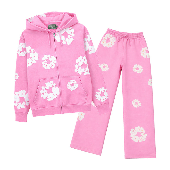 DENIM TEARS / デニムティアーズ コットン リース ジップ フーディー 502cottonzippk