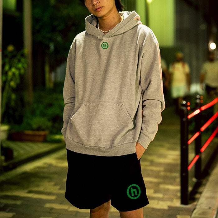 HIDDEN NY / ヒドゥンニューヨーク エンブロイダード ロゴ フーディー 502embroideredl