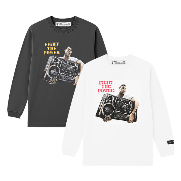 KING OF ROCK / キングオブロック ファイト ザ パワー LS Tシャツ 502fightthepols