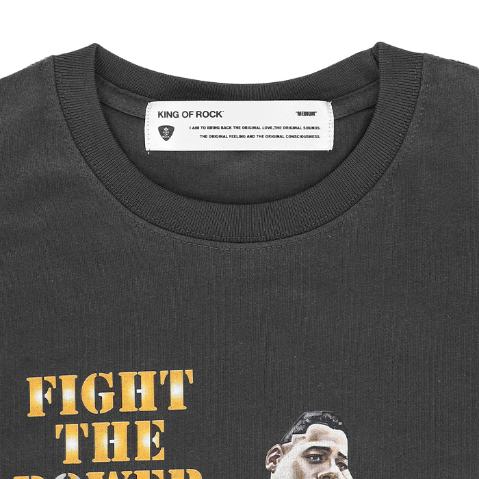 KING OF ROCK / キングオブロック ファイト ザ パワー LS Tシャツ 502fightthepols